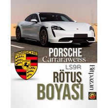 Flea Market Porche 718, 911, Taycan, Panamera, Macan, Cayenne LS9R Carraraweiss - Orjinal Rötuş Boyası 25ML.