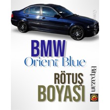 Flea Market Bmw Orient Blue Metalic - 317 - Fırçalı Rötuş Boyası 25ML.