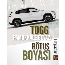 Flea Market Togg T10X Pamukkale Beyazı 790 - Profesyonel Çizik ve Taş Izi Giderici Rötuş Boyası 25ML.