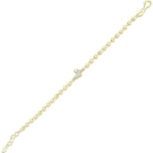 Assos Pırlanta Kelebek Figürlü Çocuk Altın Bileklik - 14K