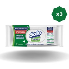 Solo Yüzey Temizlik Havlusu Ultra Güç Sedir & Yasemin - (3 Adet)