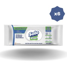 Solo Yüzey Temizlik Havlusu Doğal Güç Çam & Okaliptus - (6 Adet)