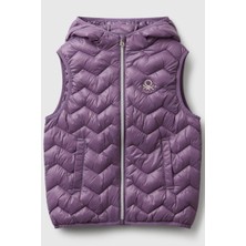 United Colors Of Benetton Kız Çocuk 21INCJ00Q-25K Yelek Mor