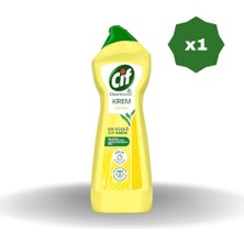 Cif Limon Kokulu Mutfak & Banyo Temizleyici Krem - (1 Adet)
