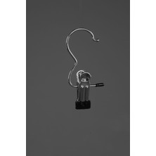 Modern Raf Metal Tek Mandallı Askı