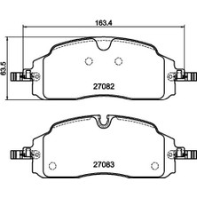 AUTOTECH ON FREN BALATASI YENI TRANSIT CUSTOM 5710E 2023 417-200 KTPZ312K021AC 2717802