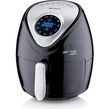 Airy Fryer Digital 4616, Sıcak Hava Fritözü 3,5 Litre, 60 Dakikalık Zamanlayıcı, LCD ve Dokunmatik Ekran, 7 Pişirme Kademeli, Maksimum Sıcaklık 200 °c, 1300 W, Siyah