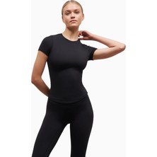 Because Of Alice Base Sculpting T Shirt Şekillendirici Kısa Kollu Kadın Tişört