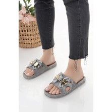 Moda Fırsat Kadın Terlik Kaydırmaz Su Geçirmez Şık Ev Dışarı Plaj Yazlık Günlük Terlik