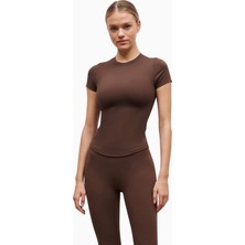 Because Of Alice Base Sculpting T Shirt Şekillendirici Kısa Kollu Kadın Tişört