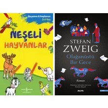 Alfa Yayınları Neşeli Hayvanlar – Boyama Kitaplarım 3-4 Yaş + Olağanüstü Bir Gece