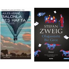 Alfa Yayınları Balonla Beş Hafta – Sert Kapak + Olağanüstü Bir Gece