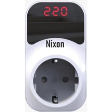 Premium Serisi 210/280 V 16 Amper Gerilim ve Volltaj Korumalı 2 Yıl Garantili Dijital Ekranlı Priz