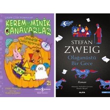 Alfa Yayınları Kerem ile Minik Canavarlar – Canavarlar Cadılar Bayramında + Olağanüstü Bir Gece