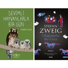 Alfa Yayınları Sevimli Hayvanlarla Bir Gün + Olağanüstü Bir Gece