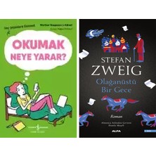 Alfa Yayınları Okumak Neye Yarar? – Genç Yetişkinlerle Düşünmek + Olağanüstü Bir Gece