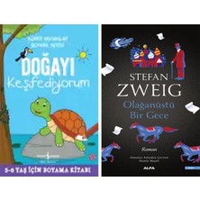 Alfa Yayınları Doğayı Keşfediyorum – Süper Hayvanlar Boyama Serisi + Olağanüstü Bir Gece