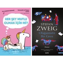 Alfa Yayınları Her Şey Mutlu Olmak Için Mi? – Genç Yetişkinlerle Düşünmek + Olağanüstü Bir Gece