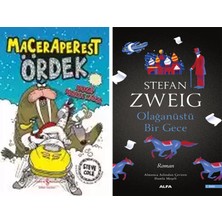 Alfa Yayınları Maceraperest Ördek Muzip Morsa Karşı + Olağanüstü Bir Gece