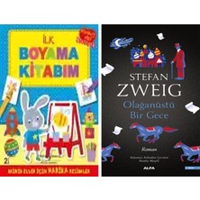 Alfa Yayınları Ilk Boyama Kitabım + Olağanüstü Bir Gece