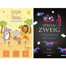 Alfa Yayınları Çarpım Tablosu Alıştırma Kitabı + Olağanüstü Bir Gece