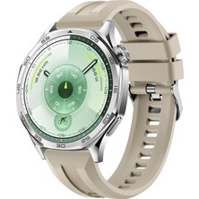 Redmud Teknoloji Huawei Watch Gt6 46 mm ile Uyumlu Orijinal Tasarım 22 mm Tokalı Silikon Kayış Kordon