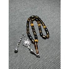 Cielore Zülfikar Püsküllü Sıkma Kehribar Kapsül Model Tesbih