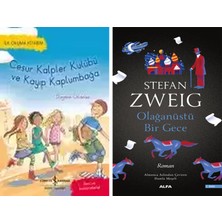 Alfa Yayınları Cesur Kalpler Kulübü ve Kayıp Kaplumbağa + Olağanüstü Bir Gece