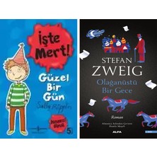 Alfa Yayınları Işte Mert! – Güzel Bir Gün – Düşünceli Olmak + Olağanüstü Bir Gece