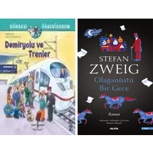 Alfa Yayınları Dünyayı Öğreniyorum – Demiryolu ve Trenler + Olağanüstü Bir Gece