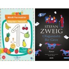 Alfa Yayınları Minik Parmaklar Sayıları Yazıyor + Olağanüstü Bir Gece