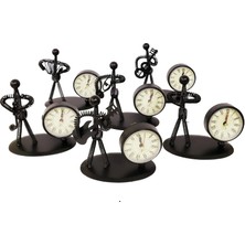 baytoptan Metal Adam Masaüstü Saat