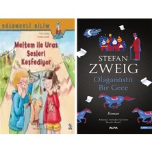 Alfa Yayınları Eğlenceli Bilim – Meltem Ile Uras Sesleri Keşfediyor + Olağanüstü Bir Gece