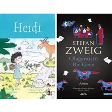Alfa Yayınları Heidi + Olağanüstü Bir Gece