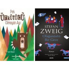 Alfa Yayınları Pek Ürkütücü Olmayan Ayı + Olağanüstü Bir Gece