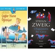 Alfa Yayınları Çağlar Yüzme Öğreniyor + Olağanüstü Bir Gece