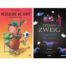 Alfa Yayınları Mesleklere Ne Oldu? Eğlenceli Ara-Bul Kitabı Meslekler + Olağanüstü Bir Gece