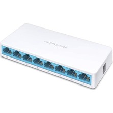 MS108, 8-Port 10/100MBPS Desktop Switch