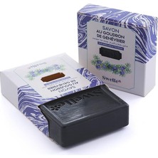 Katı Sabun Ardıç Katranı 100 gr Ardıç Sabunu 1 Adet, Saç Dökülmesi Kadın Erkek, Kepek Önleyici Şampuan | Akne, Egzama, Eksfoliyant, Siyah Noktalar | Katı Siyah Sabunlu Vücut Ovucu