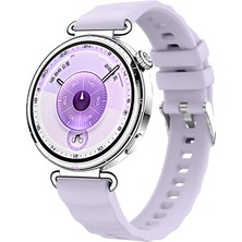 Redmud Teknoloji Huawei Watch Gt 6 41 mm ile (18 Mm) Uyumlu Dalgalı Orijinal Tasarım Yumuşak Silikon Kordon