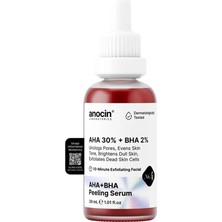 Aha 30% + Bha 2% Canlandırıcı & Cilt Tonu Eşitleyici Kırmızı Peeling Cilt Serum 4
