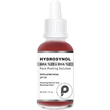 Hydrosynol Ton Eşitleyici Aha%20 Bha%2 Peeling Serum 30 ml