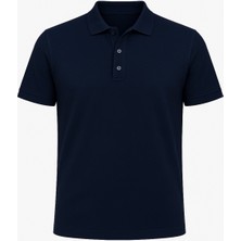 QKK Erkek %100 Pamuklu Lakost Kumaş Regular Fit Polo Yaka T-Shirt