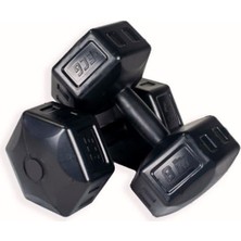 16 kg Vinyl Dambıl Seti 8 kg x 2 Adet Toplam 16 kg