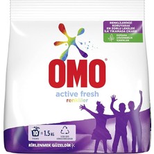 Active Fresh Renkliler Toz Deterjanı 1.5 kg