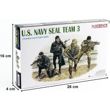 Dragon 3025 1/35 Ölçek, Amerikan Donanması, Vietnam Seal Ekibi-3, Plastik Model Kiti