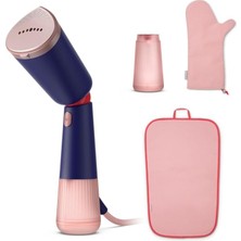 5000 Serisi Buharlı Düzleştirici - Güçlü 1400W, Sürekli Buhar, Iki Su Haznesi, 35SN Hızlı Isınma, Eco ve Max Ayarları, Ayarlanabilir Başlık, Metal Taban, Aksesuarlar, Deniz Mavisi (STH5030/20)