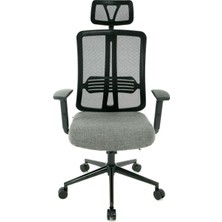 Comford Dark Grey Ofis Koltuğu Makam Koltuğu Çalışma Koltuğu