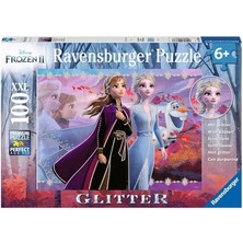 Puzzle 100 Parça Glitter Frozen 2 Renkli 6+