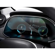 Case Dijital Gösterge 9h Nano Ekran Koruyucu 2023-2024 Renault Clio ile Uyumlu